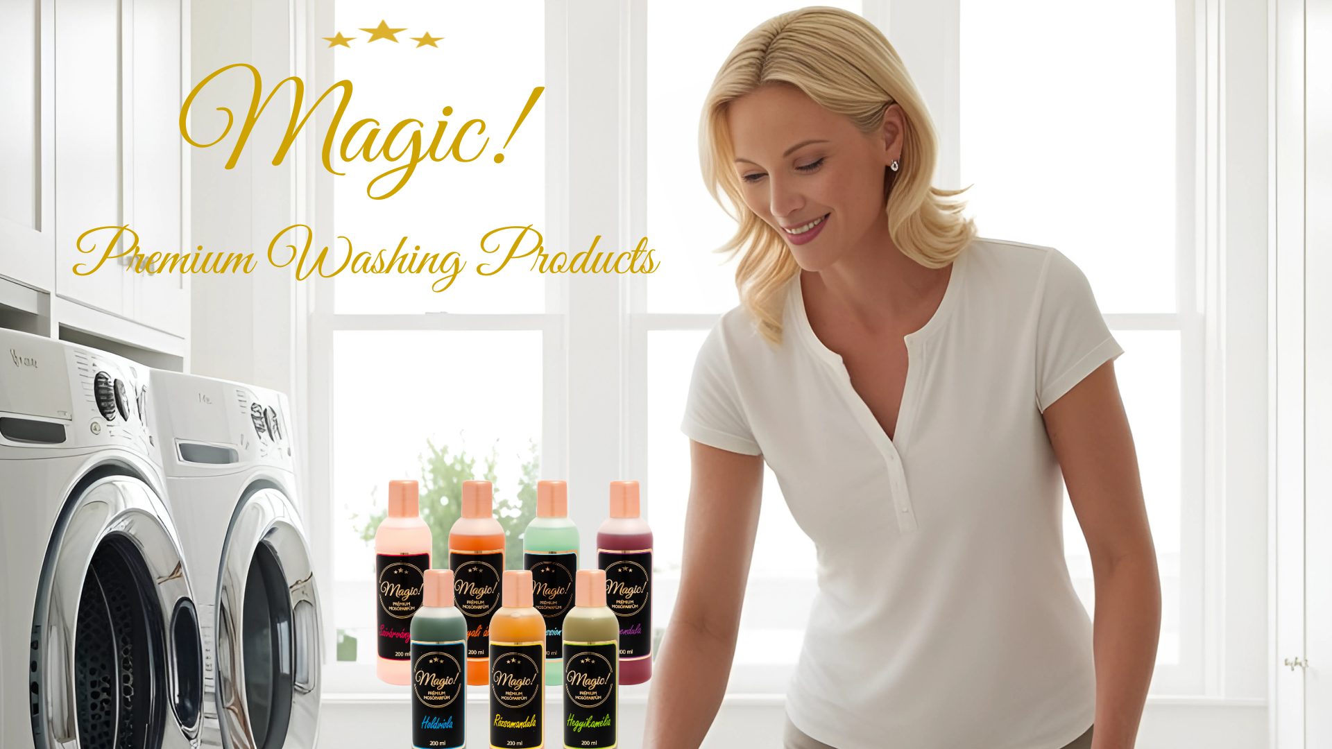 MagicWash  Prémium  Mosóparfüm  Webshop
