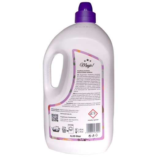 Liquid Laundry Detergent Concentrate Color&White 4.25 Liters