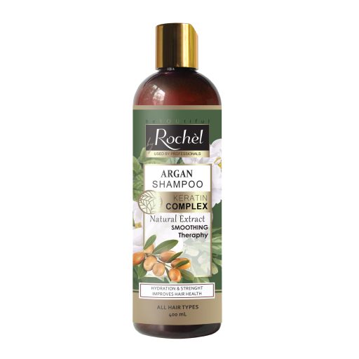 ARGÁN  SHAMPOO  Keratin Complex by ROCHÉL 700 ml / 400 ml
