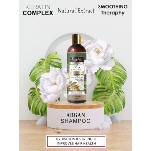ARGÁN  SHAMPOO  Keratin Complex by ROCHÉL 700 ml / 400 ml